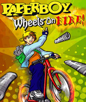 Download 'Paperboy Wheels On Fire (176x220) SE K750' to your phone